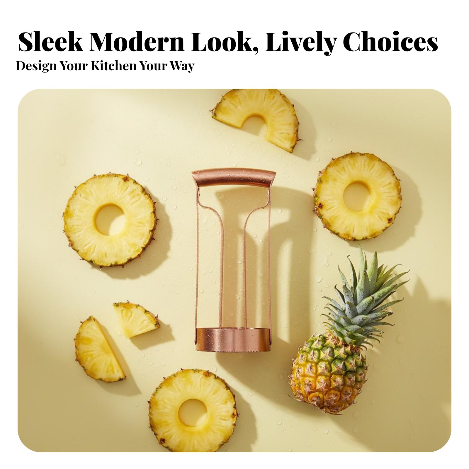 Kitchen Gadgets Useful - Stainless Steel Pineapple Cutter Cores and