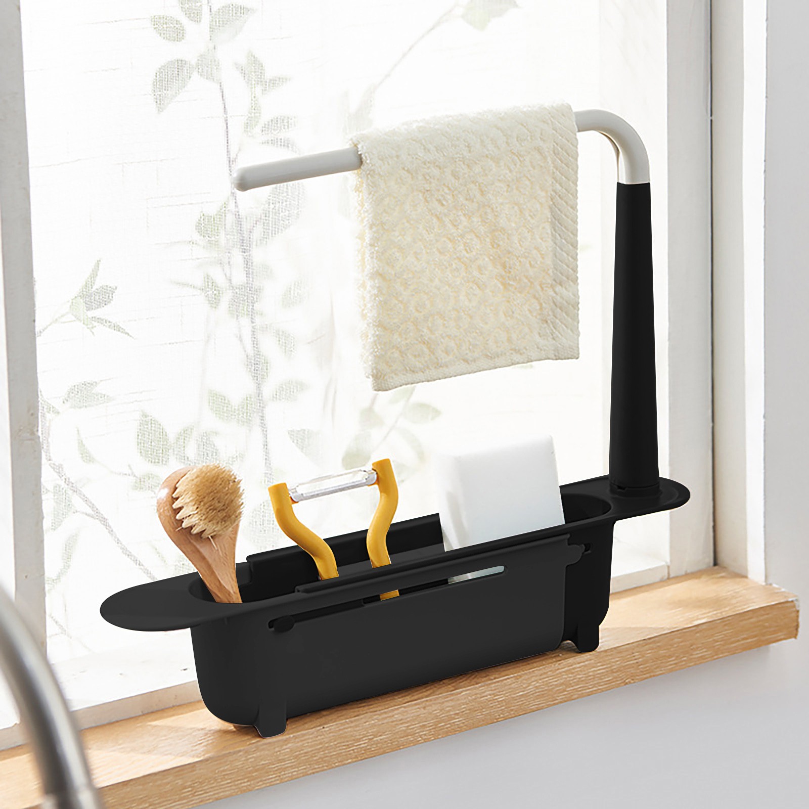 Kitchen Gadgets Must Have - Elescopic rak pengering wastafel, penyusun dapur,