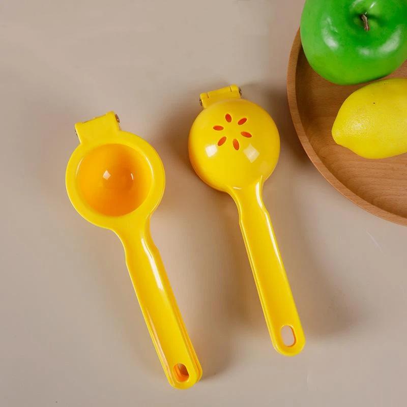 Kitchen Gadgets Useful - 1Pcs Alat Pemeras Lemon Manual Berwarna-warni,