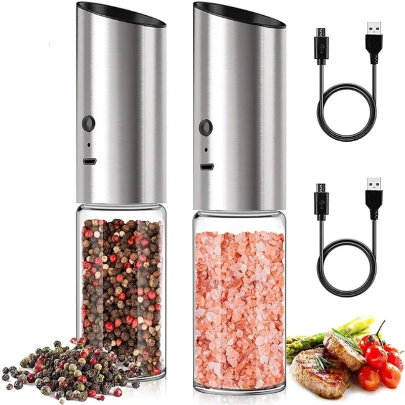 Kitchen Gadgets Small - ZaiXiao Penggiling Garam dan Merica Elektrik
