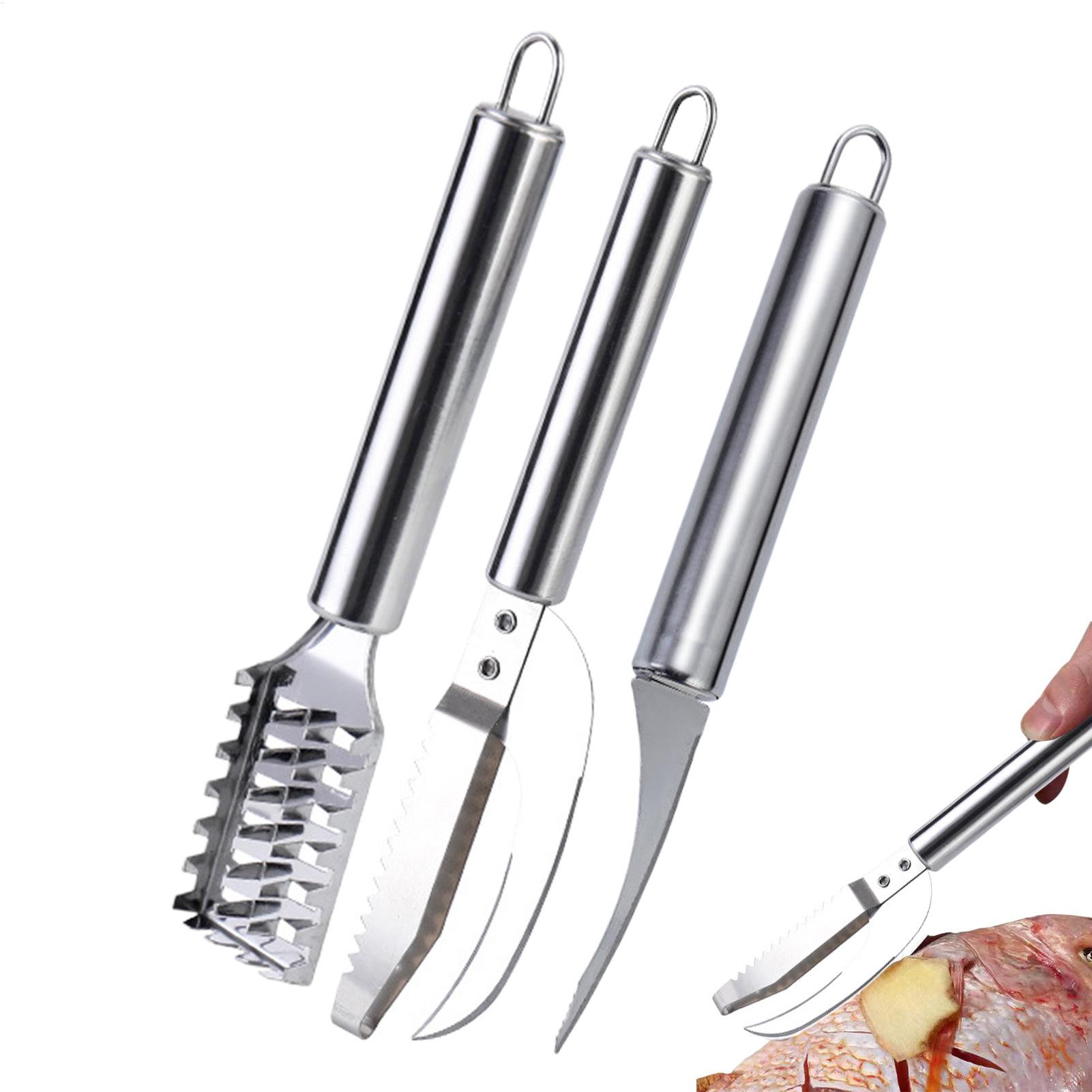 Kitchen Gadget Amazon - Pisau Pengupas Sisik Ikan, Pencabut Benang