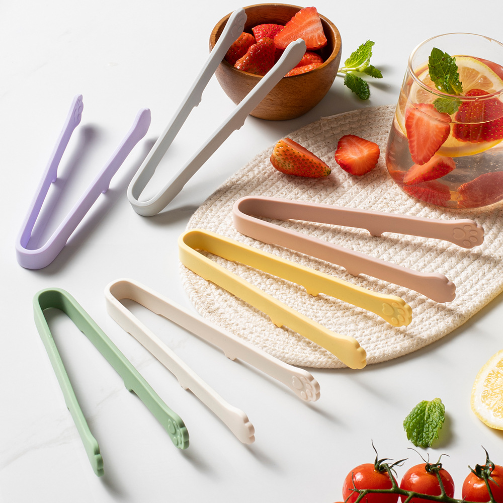 Kitchen Gadgets Must Have - Penjepit Makanan Silikon Bentuk Cakar Kucing