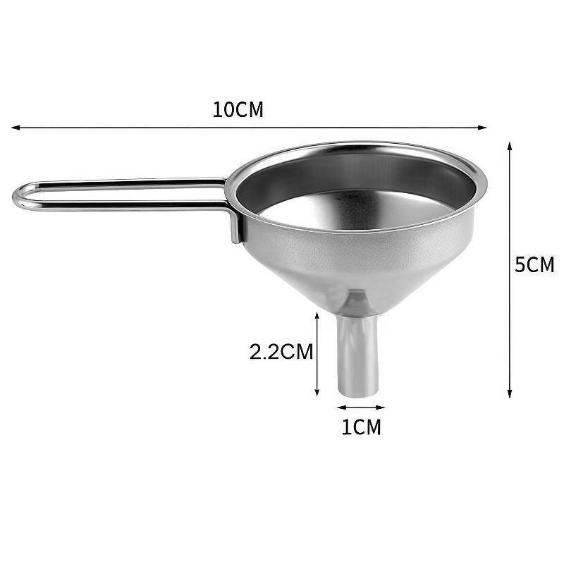 Kitchen Gadgets Small - Corong Baja Tahan Karat dengan Pegangan