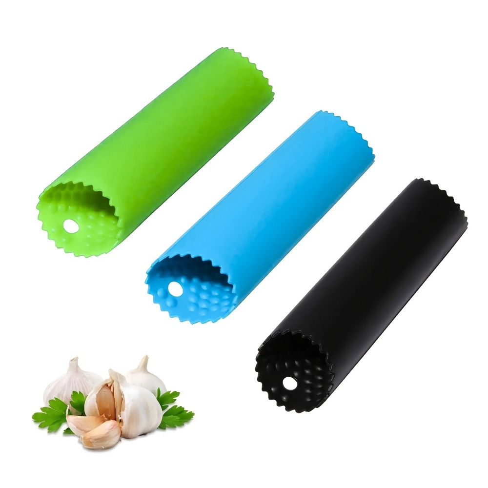 Kitchen Gadgets Useful - Alat Pengupas Bawang Putih Silikon, Pengupas