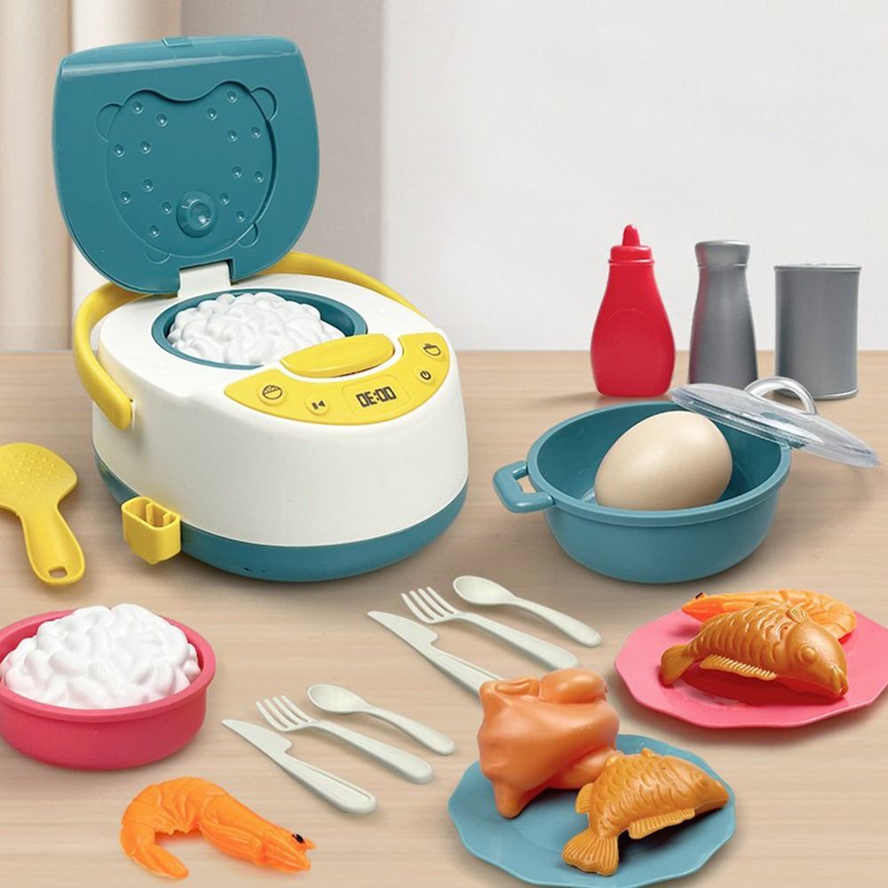 Kitchen Gadgets For Kids - Set Permainan Memasak Anak-anak Multiwarna Kompor