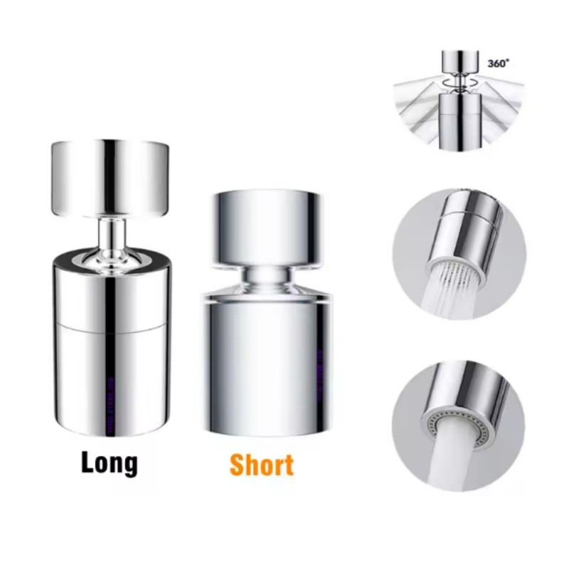 Kitchen Gadgets Blender - Aerator Keran Dapur Anti-cipratan Fungsi Ganda,