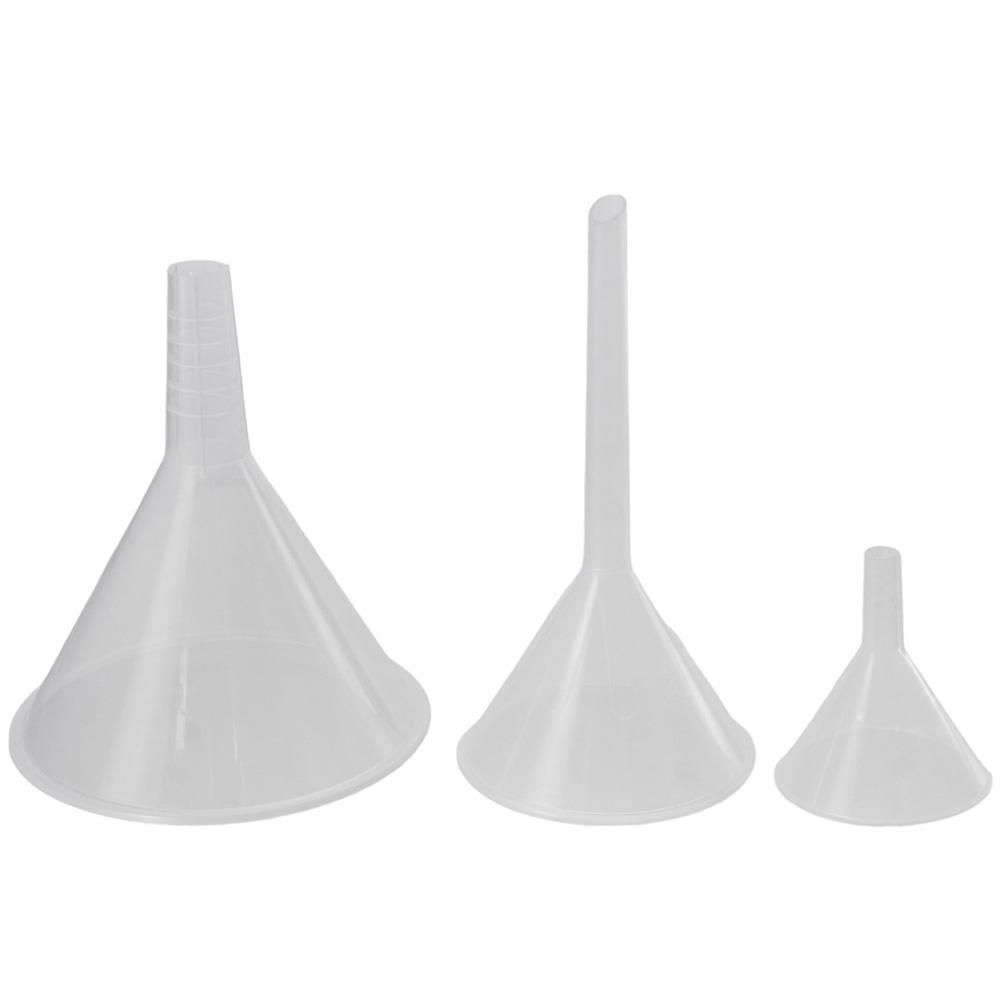 Kitchen Gadgets Set - 1/3 buah Set corong plastik bening