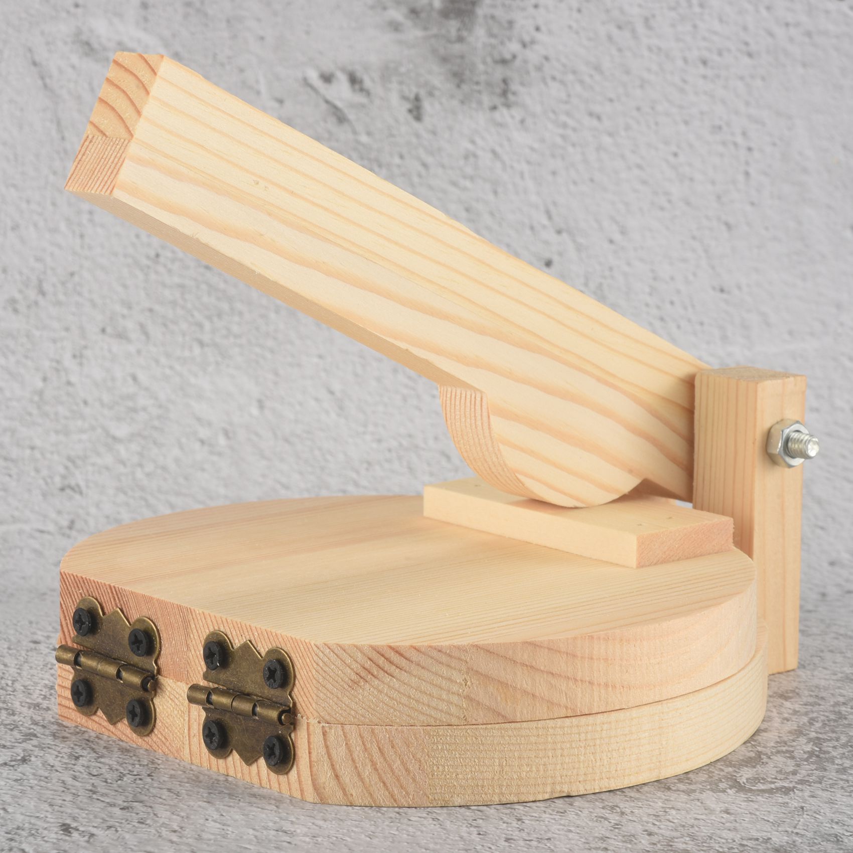 Kitchen Gadgets Roti Maker - Y42A-Alat Penekan Tortilla Kayu Pembuat Kulit