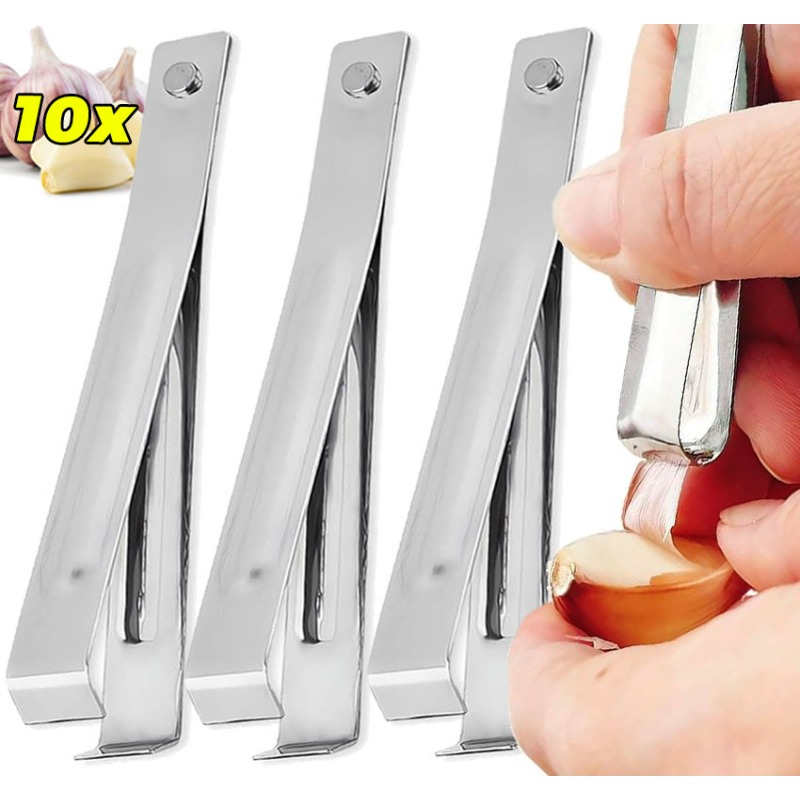 Kitchen Gadget Amazon - 10/1 Buah Pengupas Bawang Putih Baja