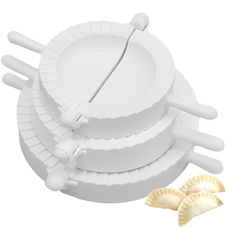 Kitchen Gadgets Set - 3 Buah/Set 7-10Cm Pembuat Pangsit Plastik