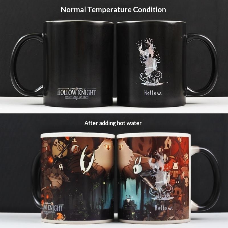 Kitchen Gadgets Aliexpress - Hollow Knight Mug Berubah Warna Sensitif