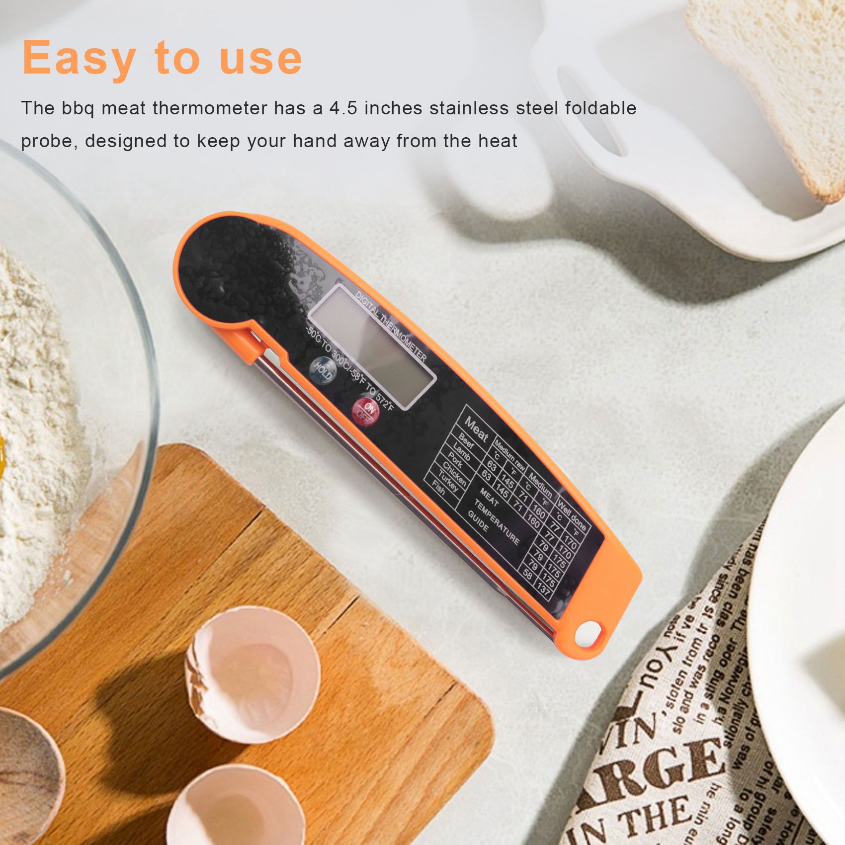 Termometer Daging Digital ABMI - Meat Thermometer ulasan dan harga