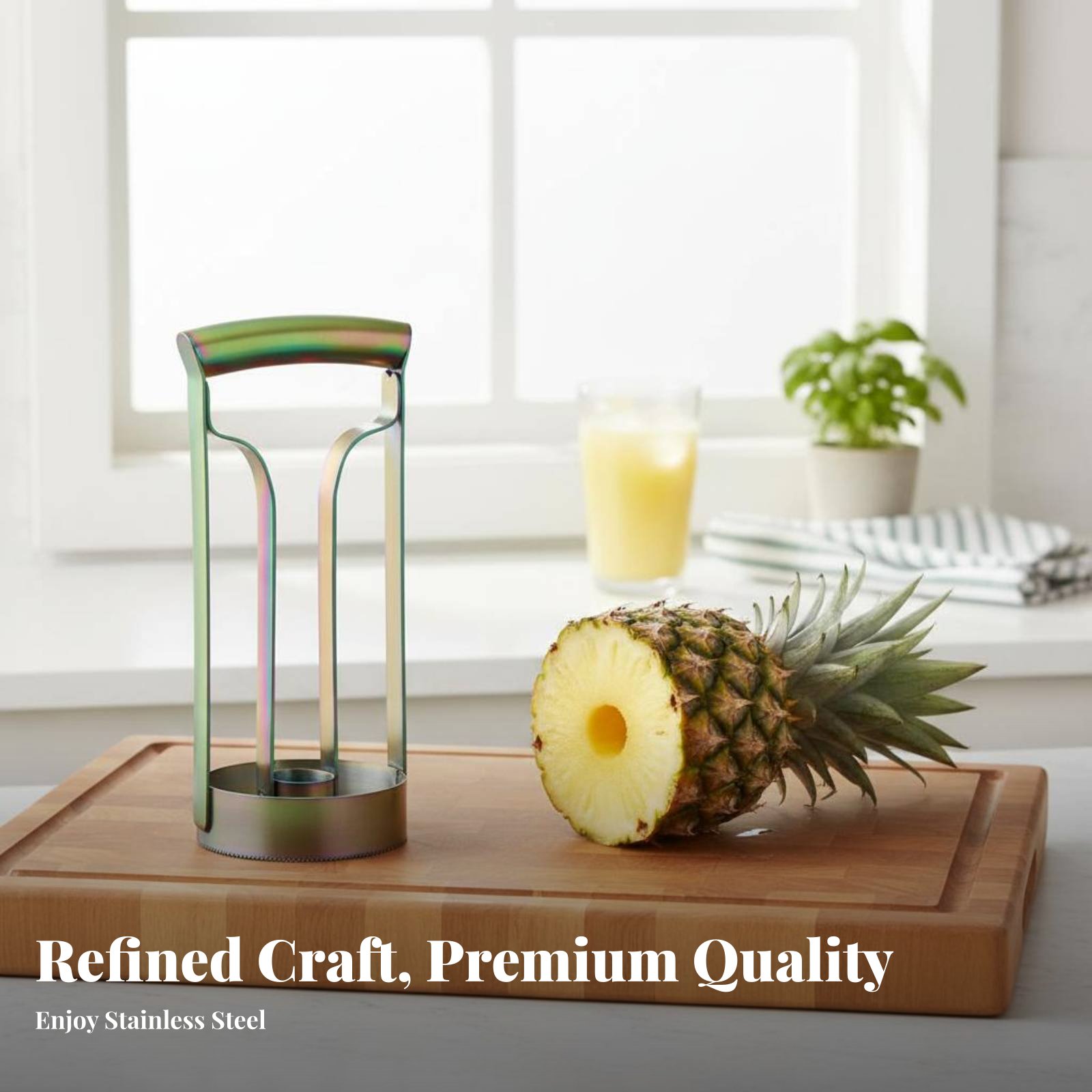 Stainless Steel Pineapple Cutt - Kitchen Gadgets Useful ulasan dan harga
