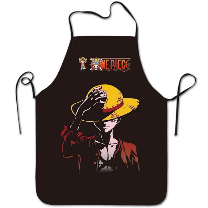Apron Luffy One Piece Bermotif - Kitchen Gadgets Aliexpress ulasan dan harga
