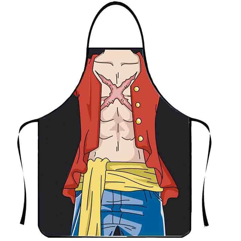 Apron Luffy One Piece Bermotif - Kitchen Gadgets Aliexpress ulasan dan harga