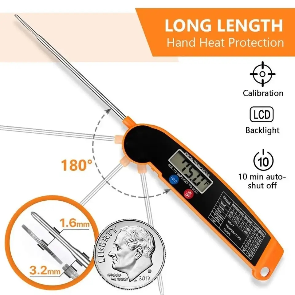 Termometer Dapur Digital Penju - Meat Thermometer ulasan dan harga