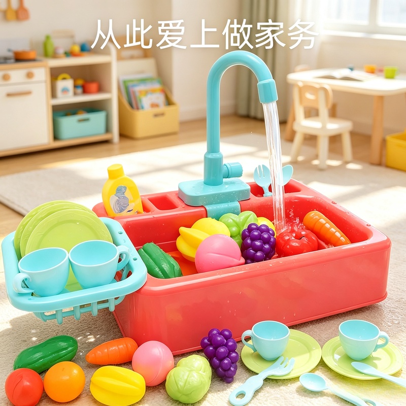 Set Wastafel Plastik Mainan Da - Kitchen Gadgets For Kids ulasan dan harga