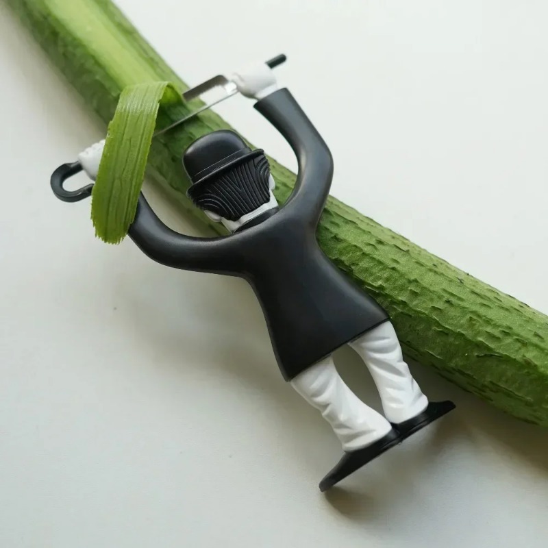 Pengupas karakter plastik krea - Kitchen Gadgets Hacks ulasan dan harga
