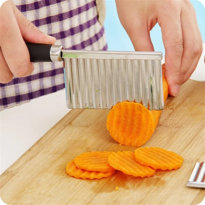1 buah Pisau Gelombang Multifu - Kitchen Gadgets Hacks ulasan dan harga