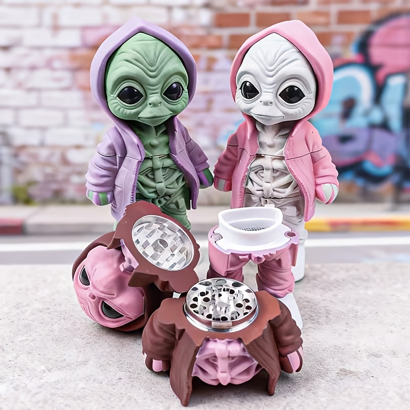 Penggiling Herbal Alien Lucu,  - Kitchen Gadgets Best ulasan dan harga