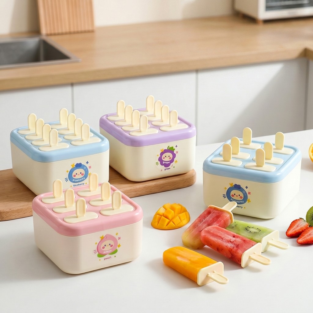 Cetakan Es Krim Plastik dengan - Kitchen Gadgets For Kids ulasan dan harga