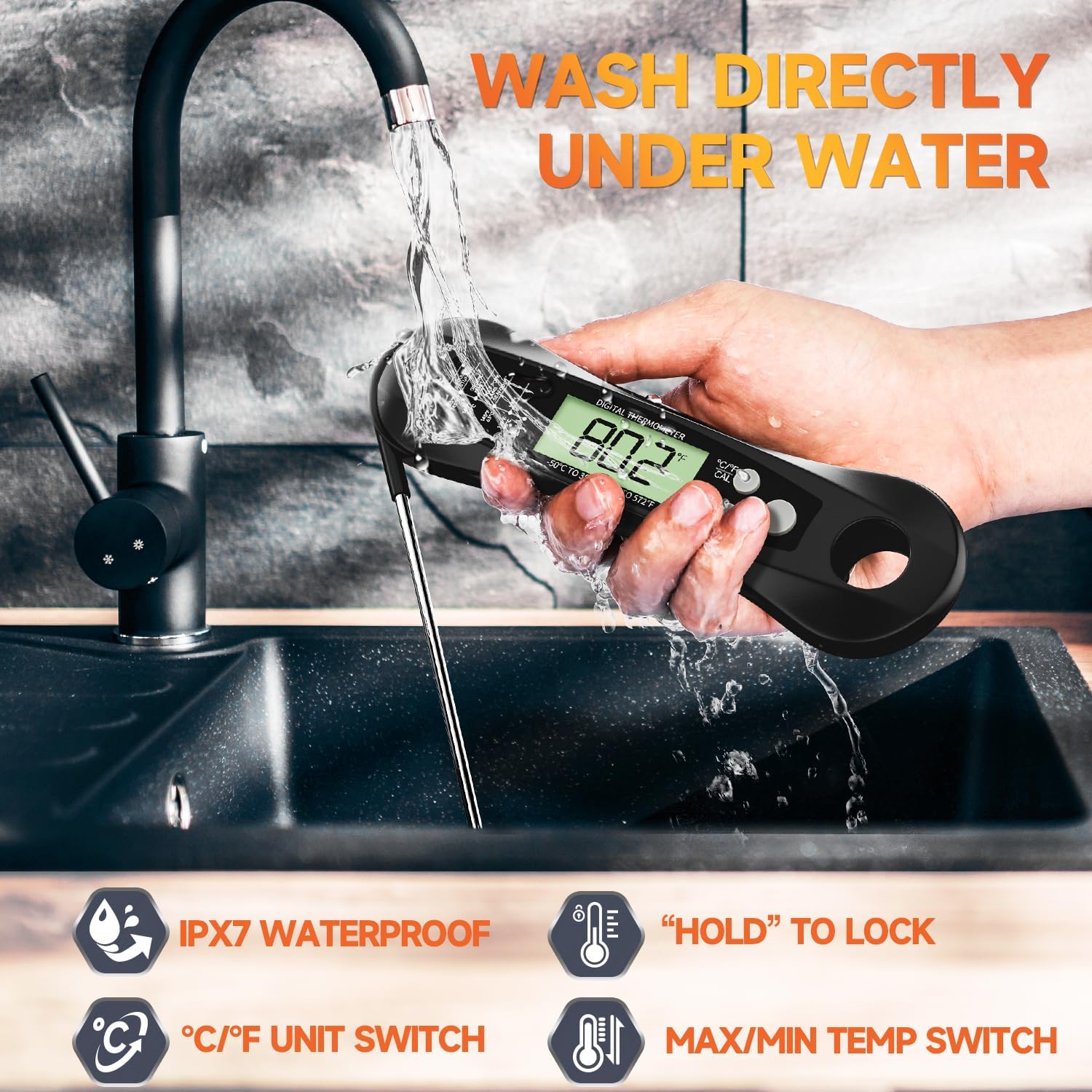 Termometer baca daging Digital - Meat Thermometer ulasan dan harga