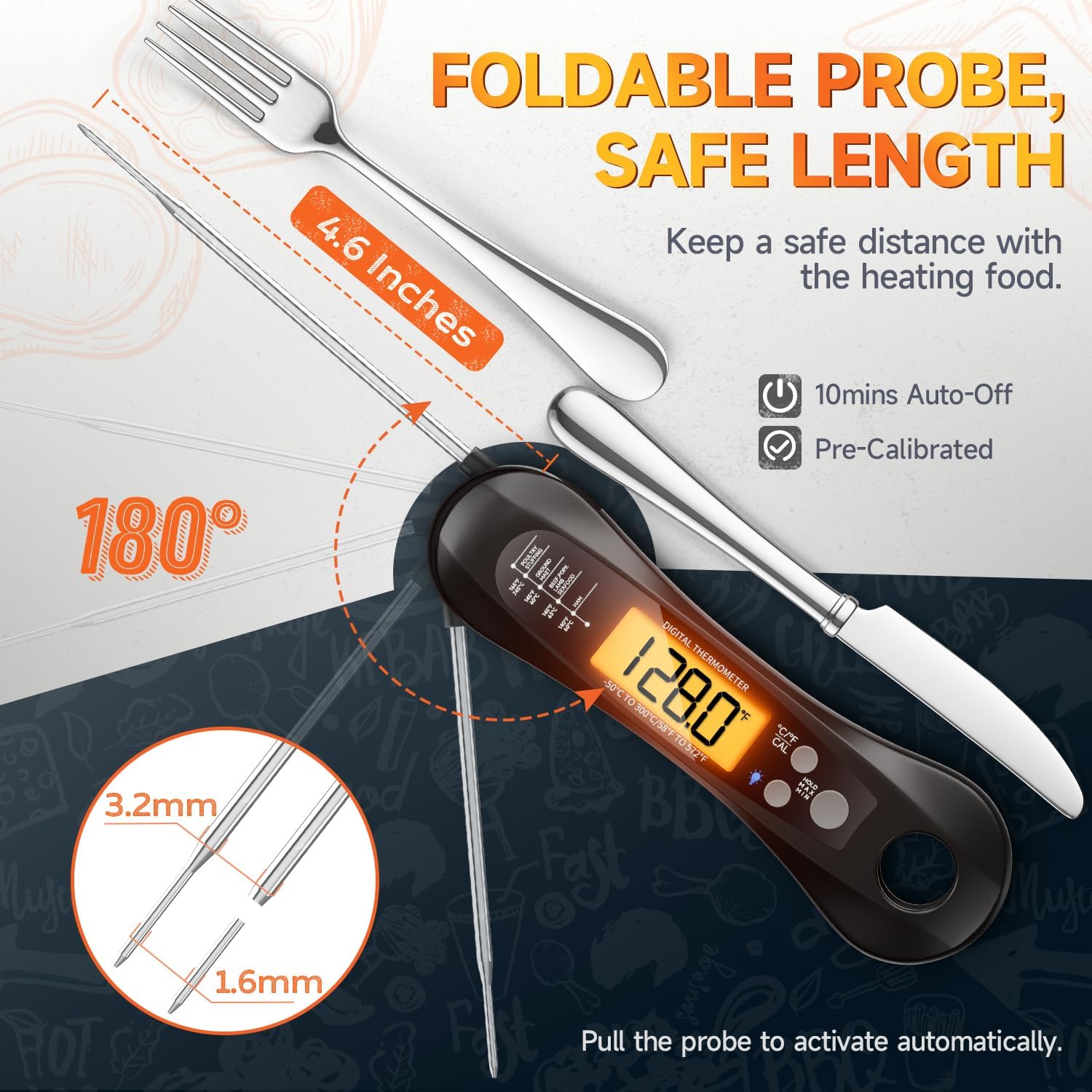 Termometer baca daging Digital - Meat Thermometer ulasan dan harga