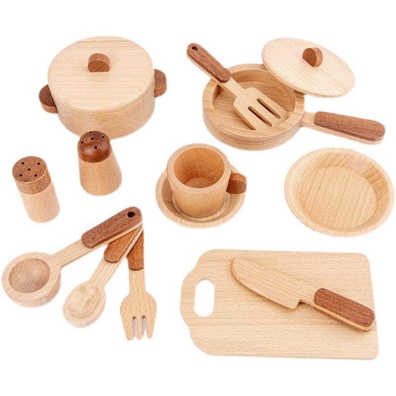 Mainan Dapur Kayu Beech Maoduo - Kitchen Gadgets For Kids ulasan dan harga