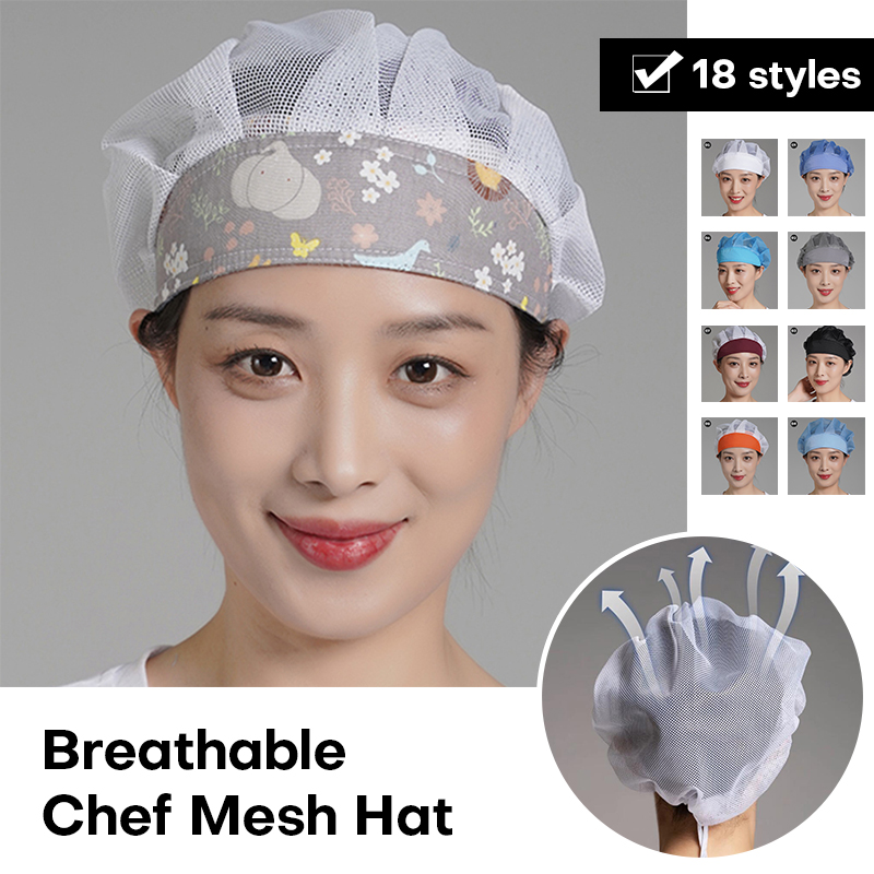 Topi koki anti debu Pria Wanit - Kitchen Gadgets You Need ulasan dan harga