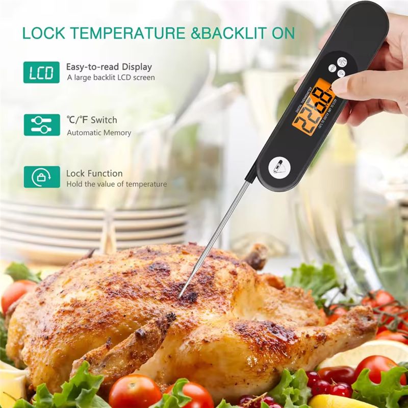 Termometer Makanan BBQ Digital - Meat Thermometer ulasan dan harga
