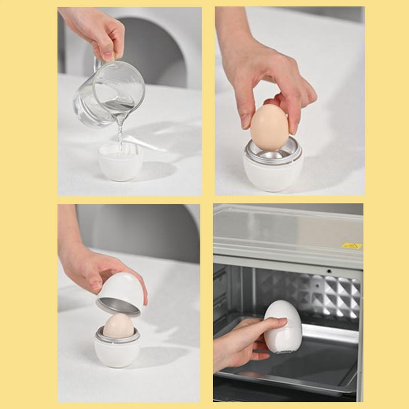 Microwave Egg Steamer Boiler C - Kitchen Gadget Amazon ulasan dan harga