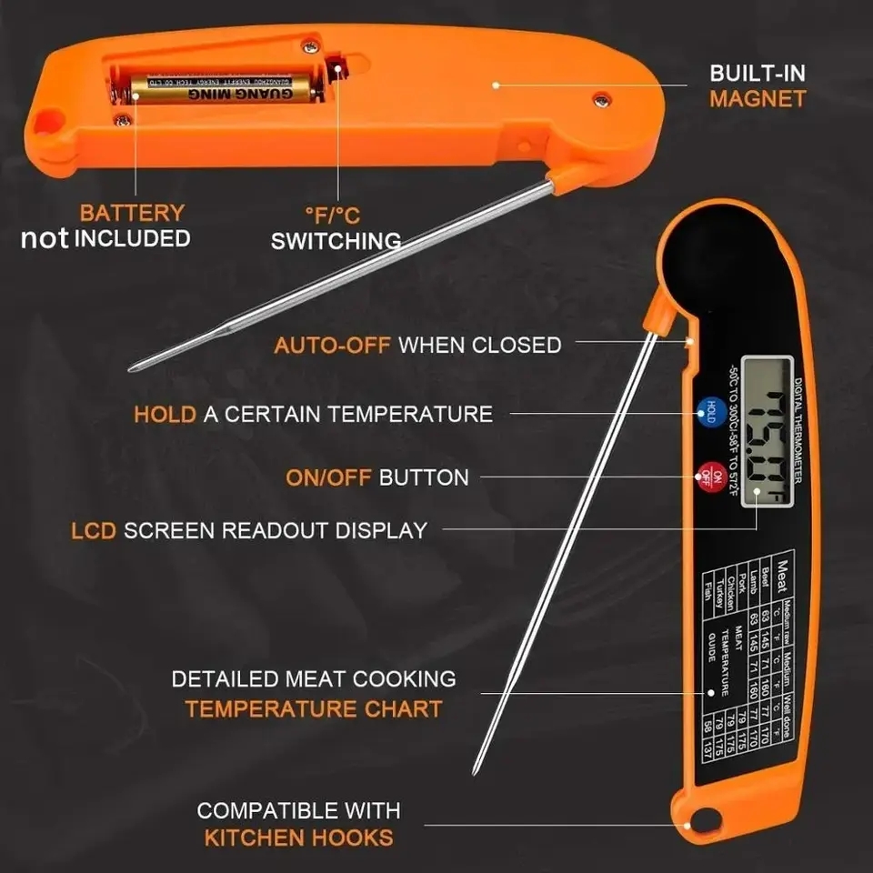 Termometer Daging Digital Taha - Meat Thermometer ulasan dan harga