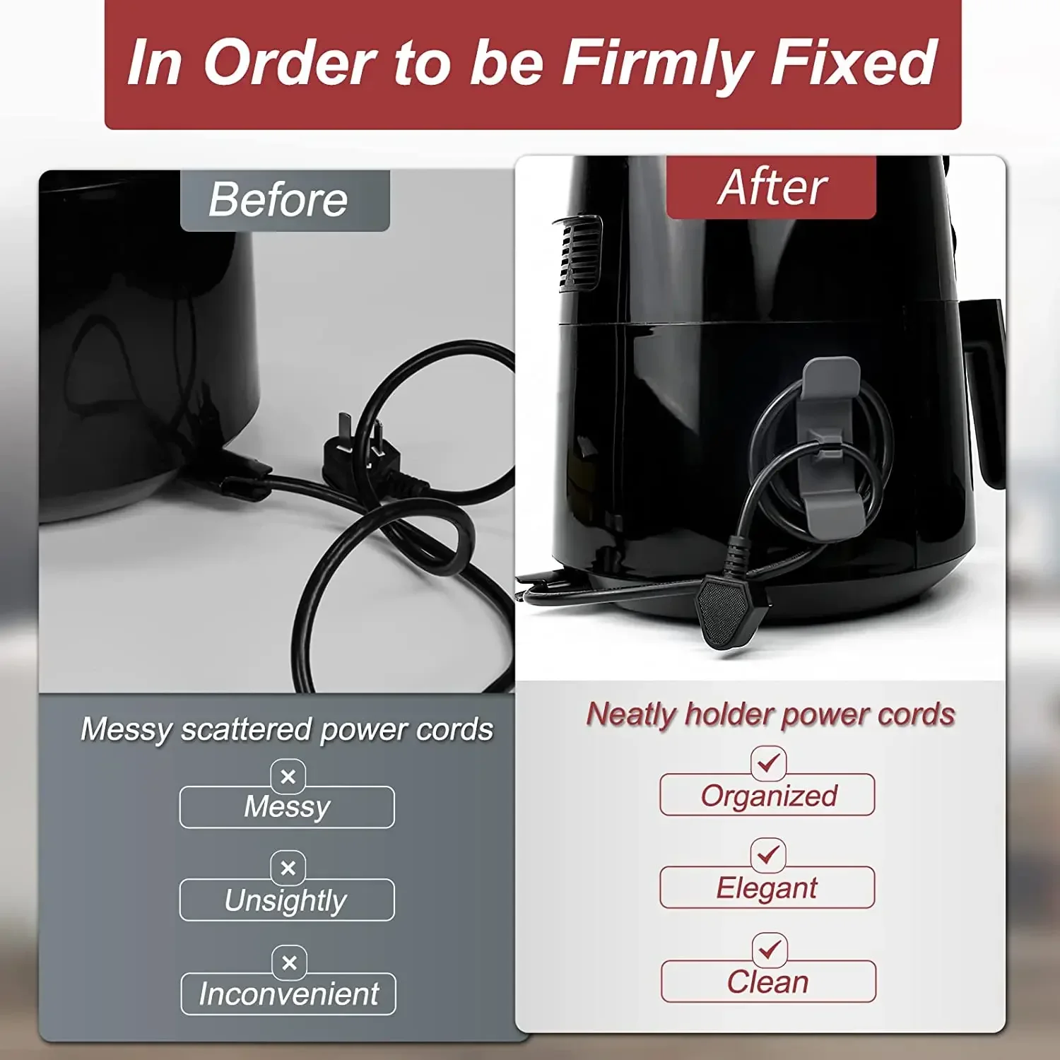 Penjepit Kabel, Penahan Kabel, - Kitchen Gadgets Blender ulasan dan harga