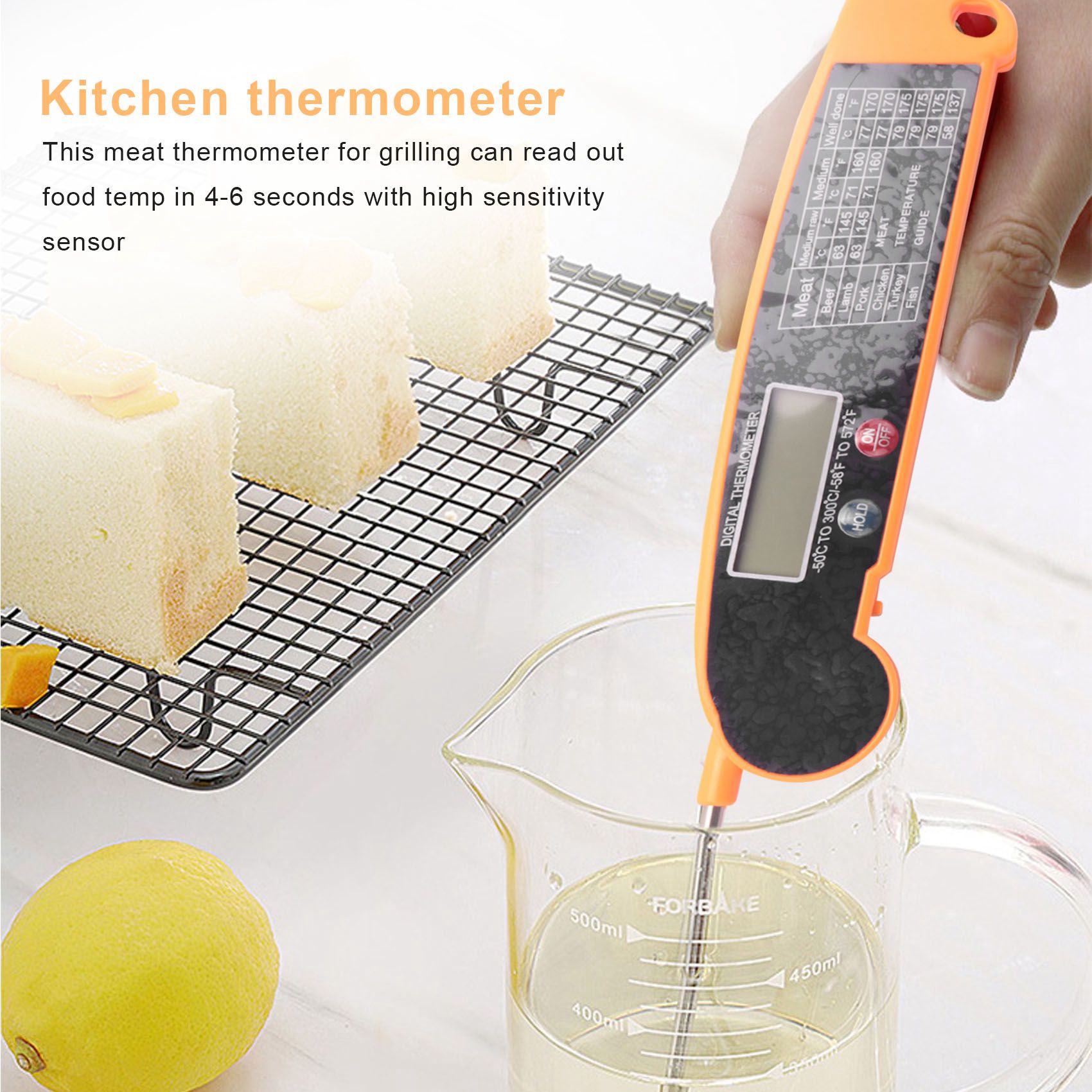 Termometer Daging Digital Baca - Meat Thermometer ulasan dan harga